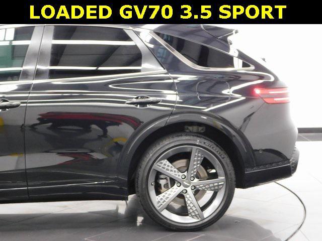 used 2022 Genesis GV70 car, priced at $46,500