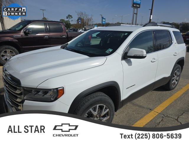 used 2021 GMC Acadia car, priced at $25,500