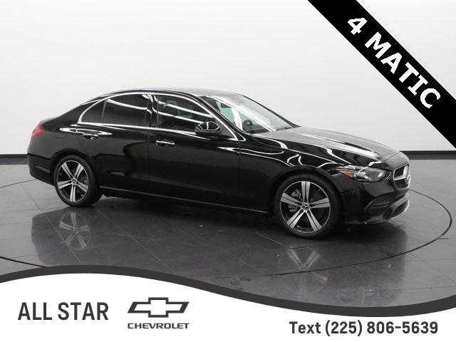 used 2022 Mercedes-Benz C-Class car, priced at $35,980