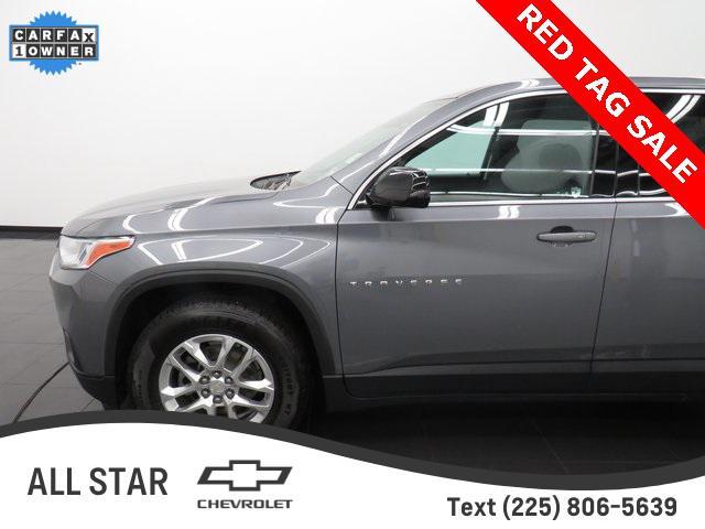 used 2020 Chevrolet Traverse car, priced at $18,883