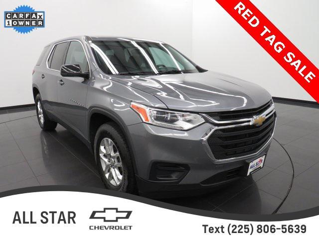 used 2020 Chevrolet Traverse car, priced at $18,883