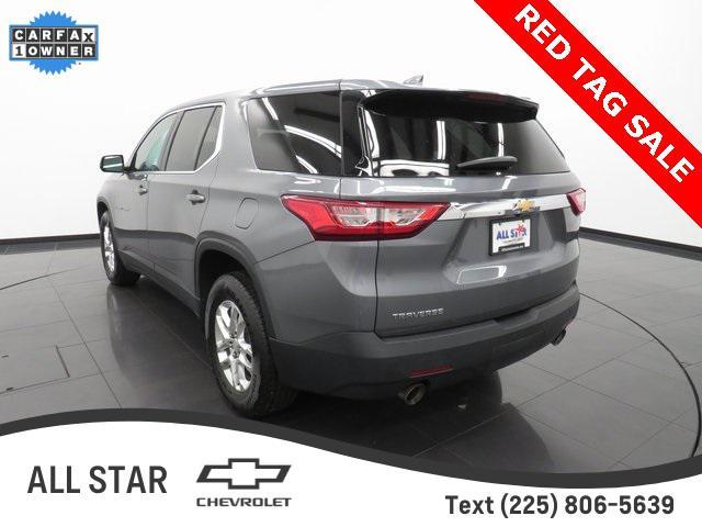 used 2020 Chevrolet Traverse car, priced at $18,883