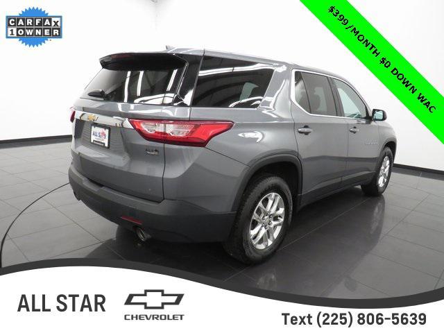 used 2020 Chevrolet Traverse car, priced at $16,500