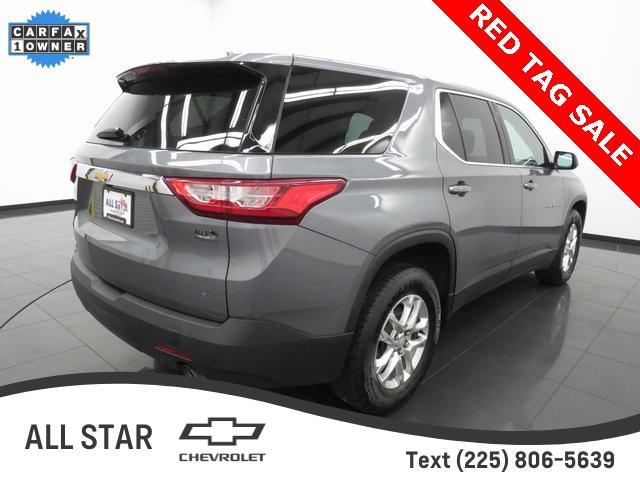 used 2020 Chevrolet Traverse car, priced at $18,883