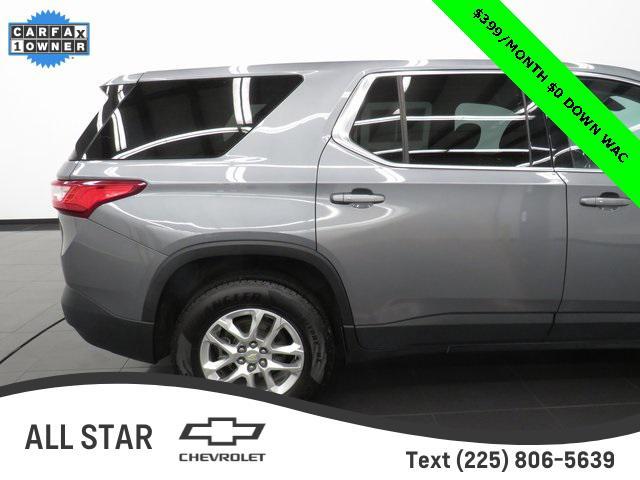 used 2020 Chevrolet Traverse car, priced at $16,500