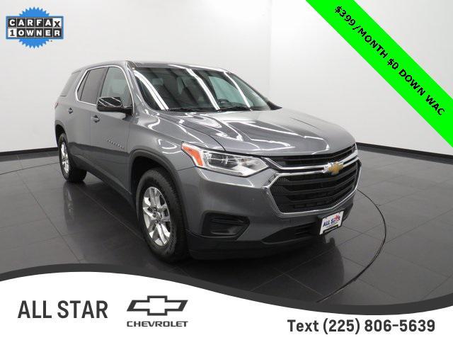 used 2020 Chevrolet Traverse car, priced at $16,500