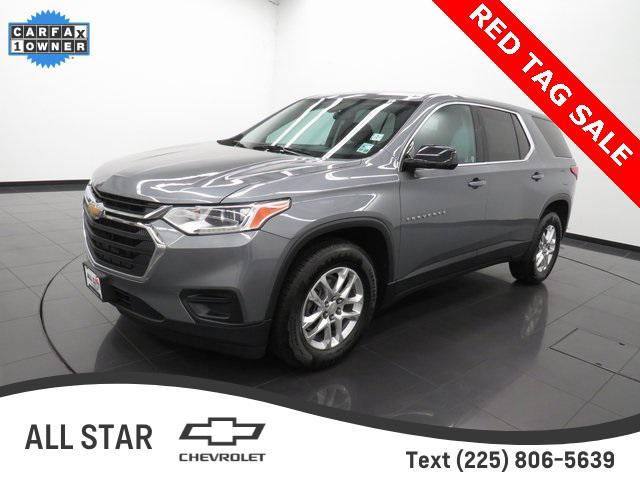 used 2020 Chevrolet Traverse car, priced at $18,883