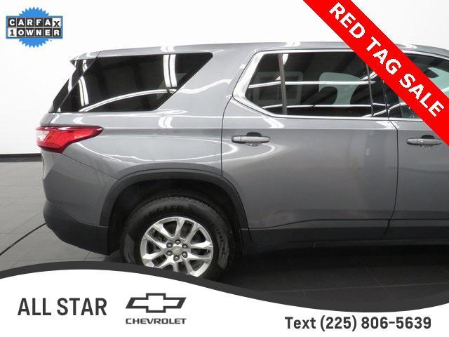 used 2020 Chevrolet Traverse car, priced at $18,883