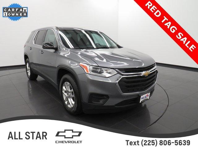 used 2020 Chevrolet Traverse car, priced at $18,883