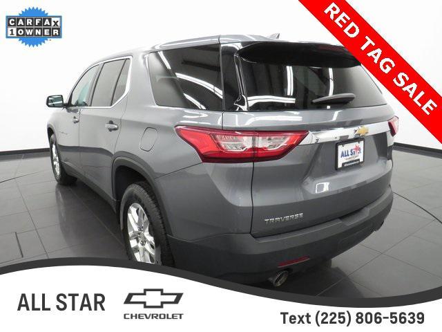 used 2020 Chevrolet Traverse car, priced at $18,883