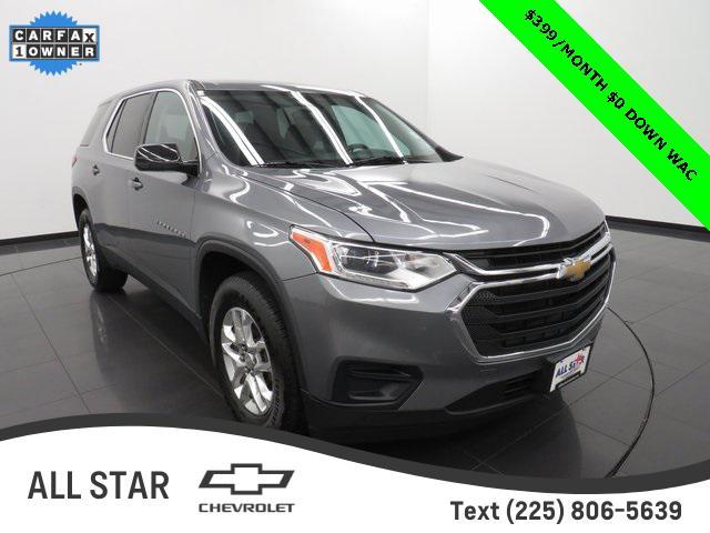 used 2020 Chevrolet Traverse car, priced at $16,500