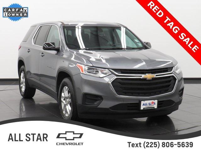 used 2020 Chevrolet Traverse car, priced at $19,500