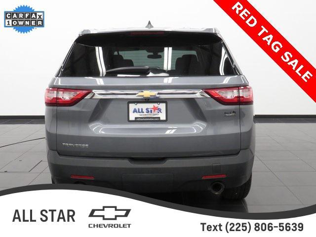 used 2020 Chevrolet Traverse car, priced at $18,883