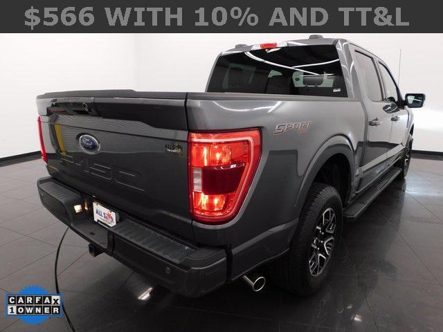 used 2023 Ford F-150 car, priced at $39,800