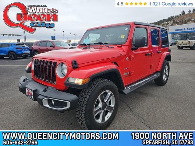 used 2021 Jeep Wrangler Unlimited car, priced at $29,977