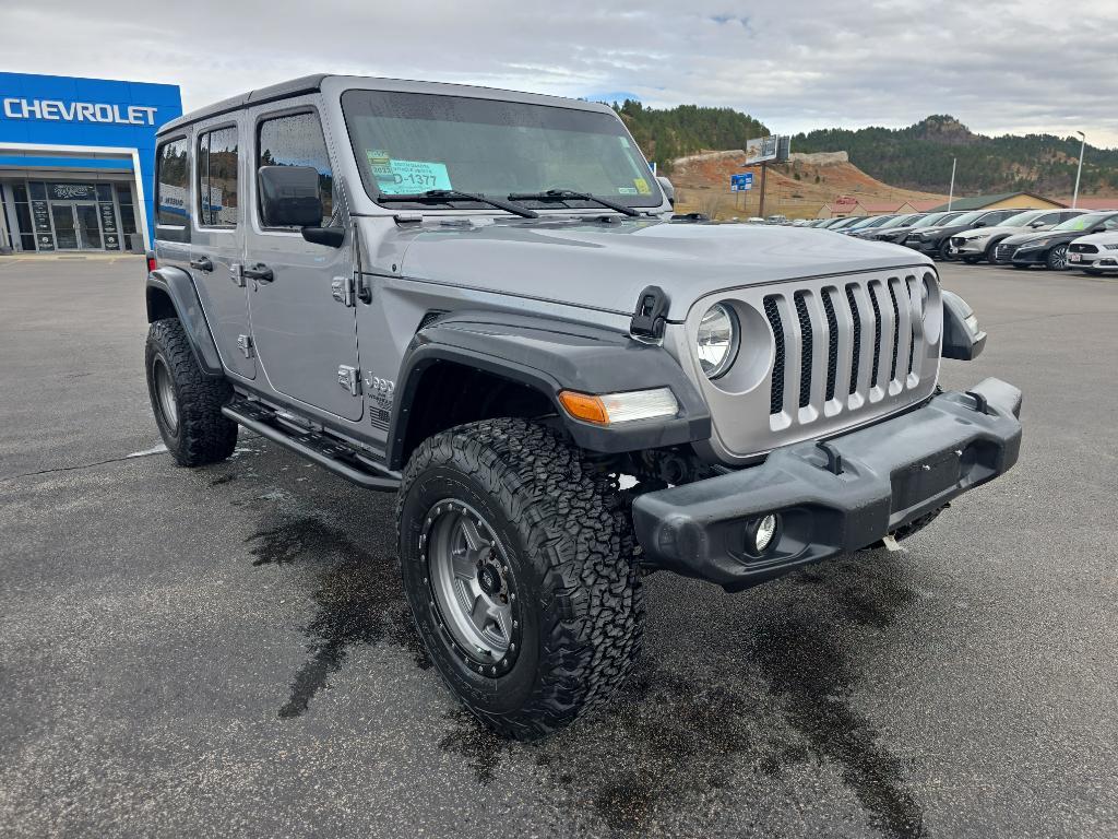 used 2019 Jeep Wrangler Unlimited car, priced at $25,977
