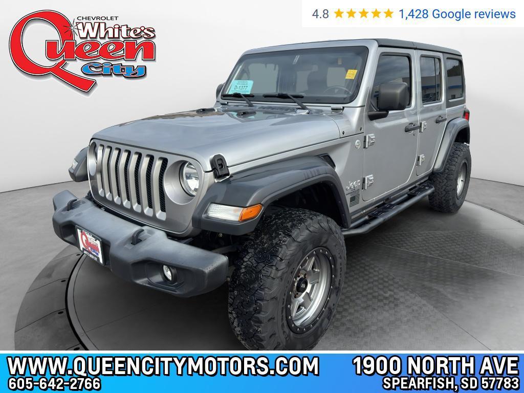 used 2019 Jeep Wrangler Unlimited car, priced at $25,477