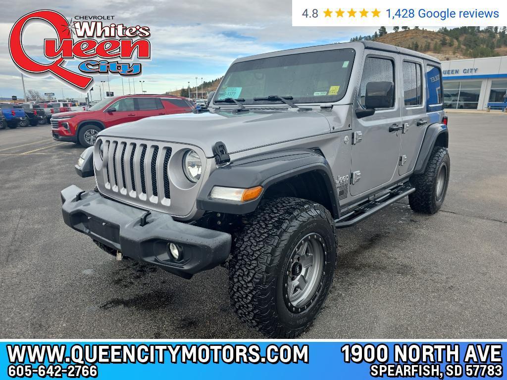 used 2019 Jeep Wrangler Unlimited car, priced at $25,977