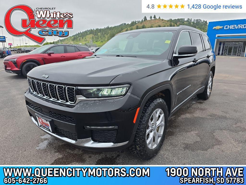used 2021 Jeep Grand Cherokee L car, priced at $15,900