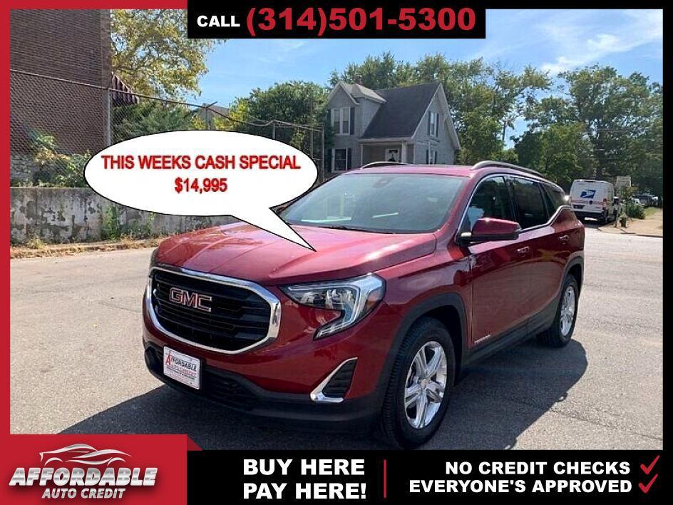 used 2020 GMC Terrain car, priced at $14,995