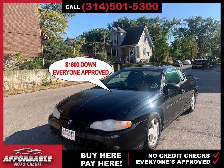used 2002 Chevrolet Monte Carlo car, priced at $5,295