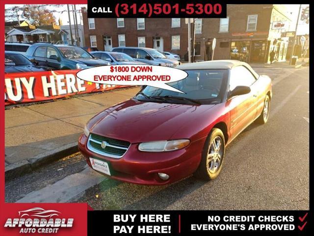 used 1996 Chrysler Sebring car, priced at $5,295