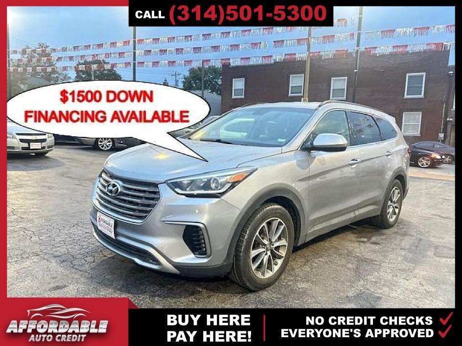 used 2017 Hyundai Santa Fe car, priced at $8,995