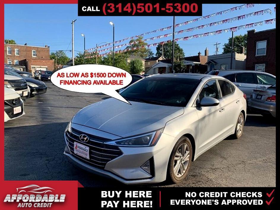 used 2019 Hyundai Elantra car, priced at $10,995