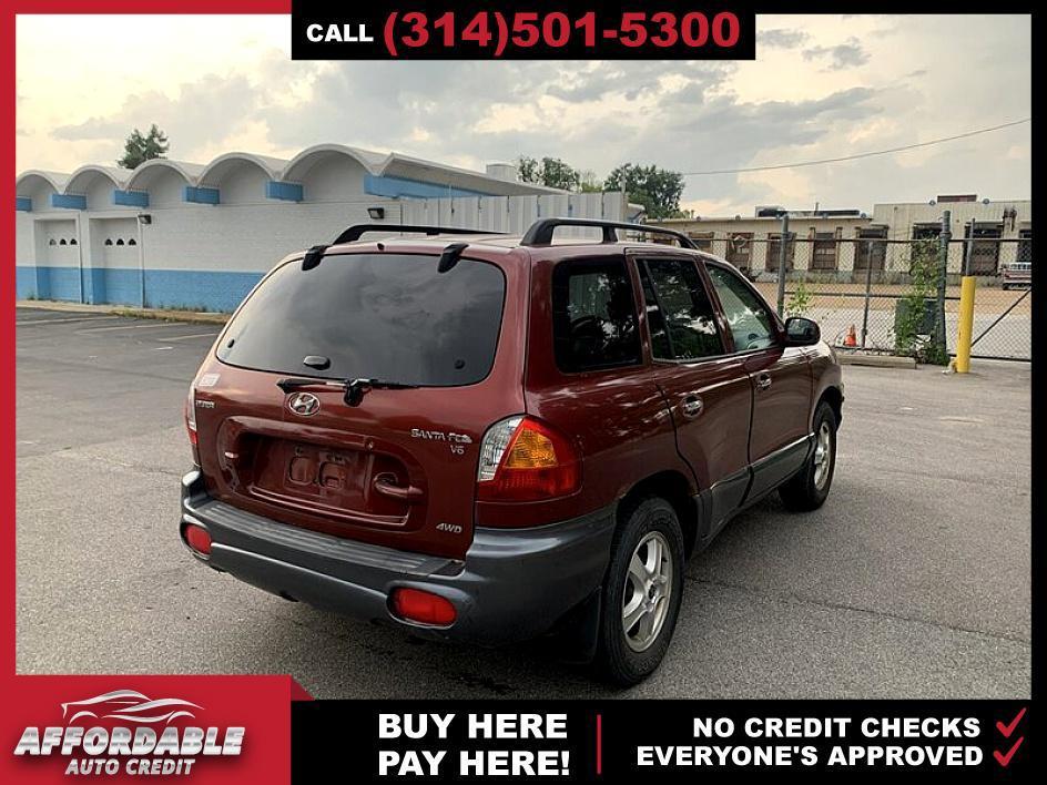 used 2002 Hyundai Santa Fe car, priced at $4,295