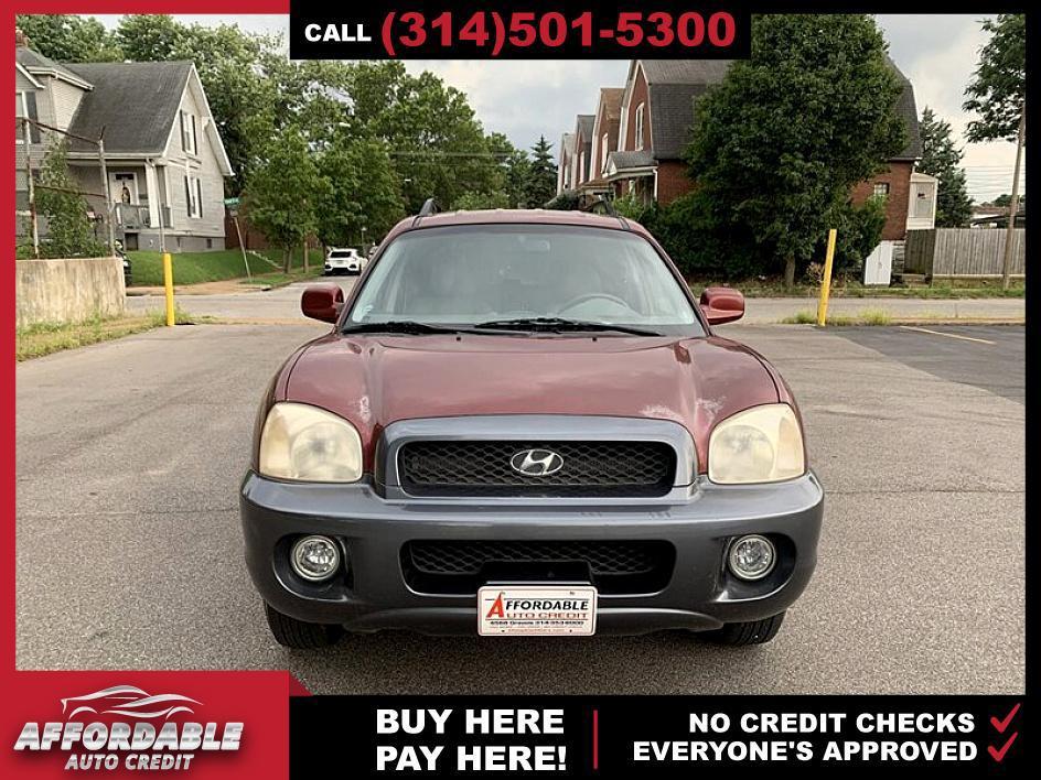 used 2002 Hyundai Santa Fe car, priced at $4,295