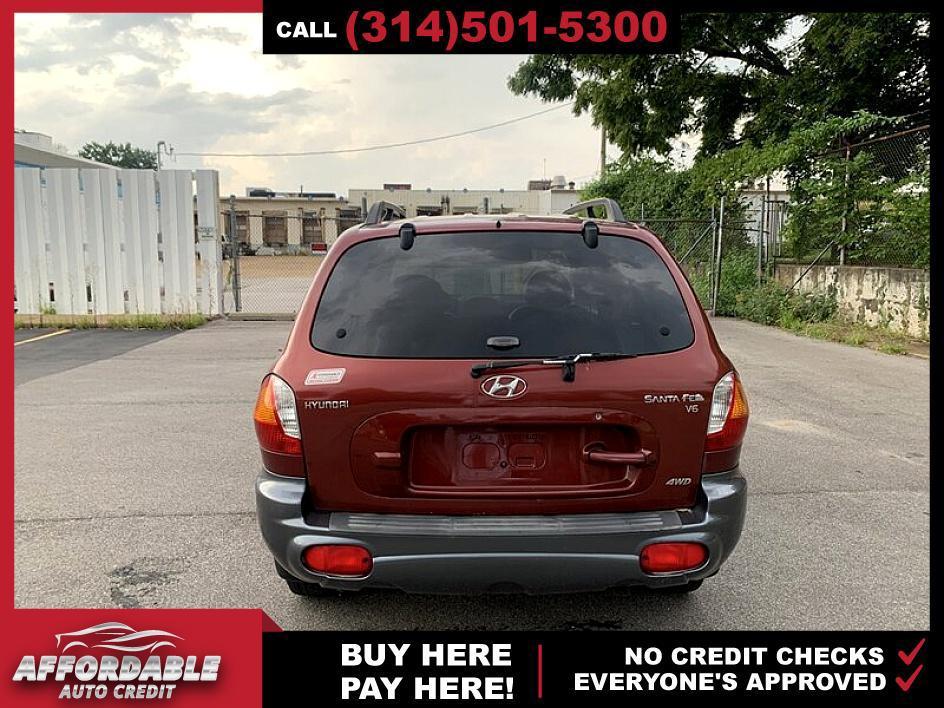 used 2002 Hyundai Santa Fe car, priced at $4,295