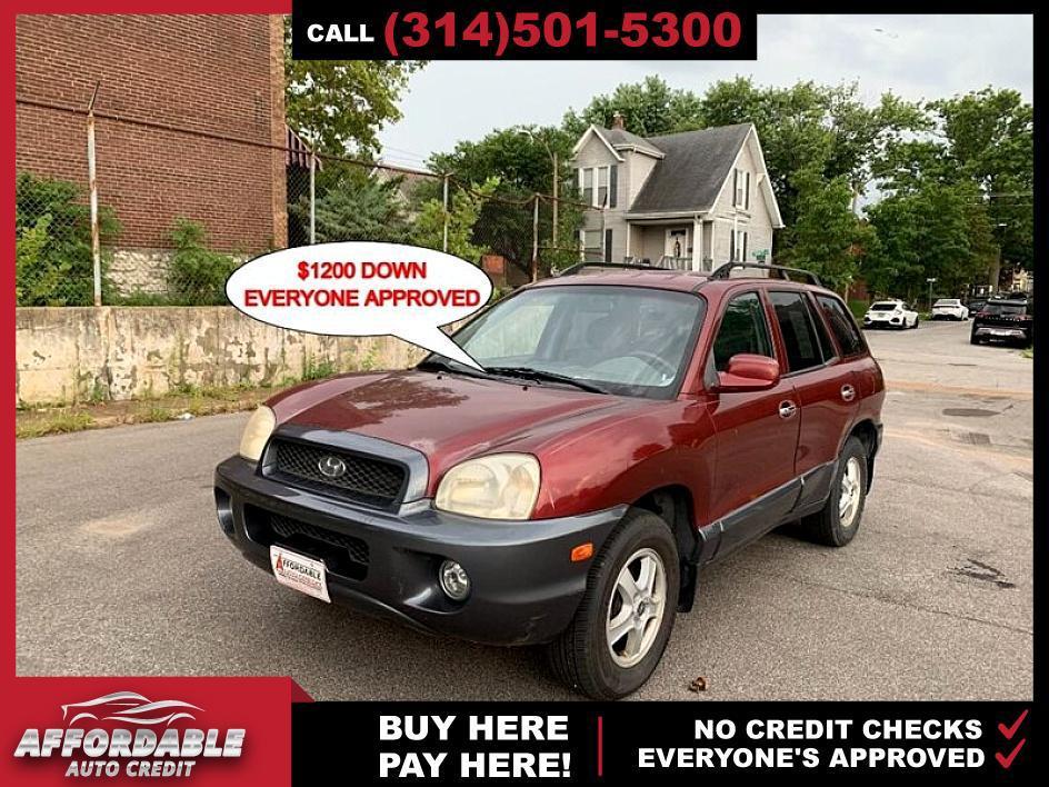 used 2002 Hyundai Santa Fe car, priced at $4,295