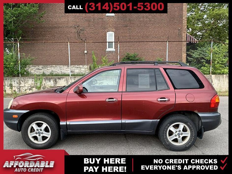 used 2002 Hyundai Santa Fe car, priced at $4,295