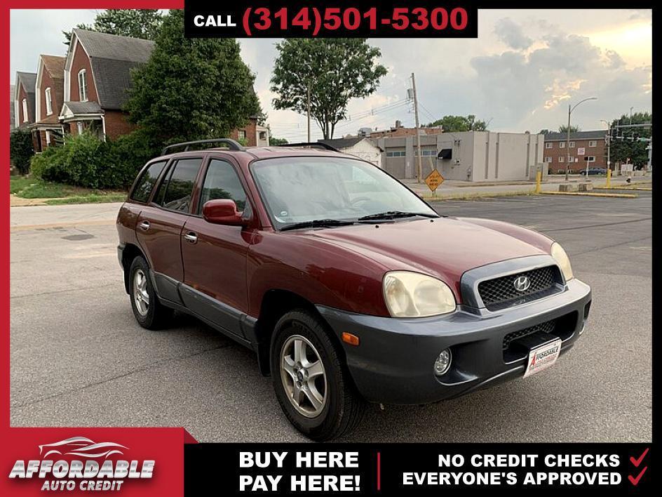 used 2002 Hyundai Santa Fe car, priced at $4,295