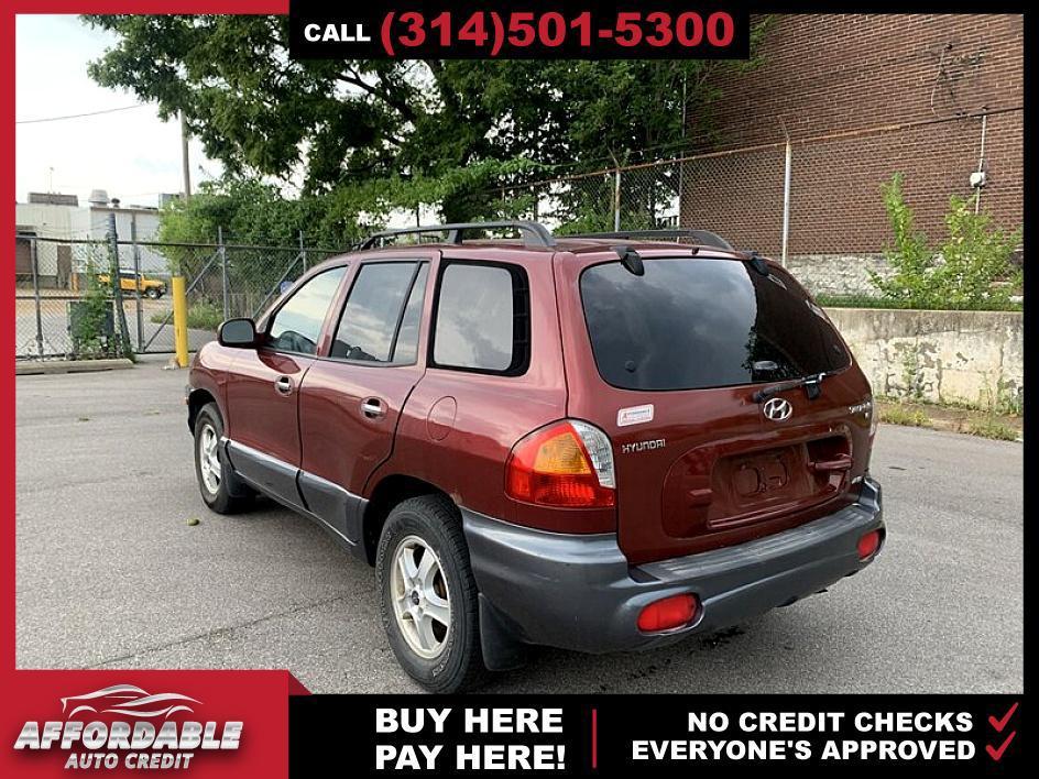 used 2002 Hyundai Santa Fe car, priced at $4,295