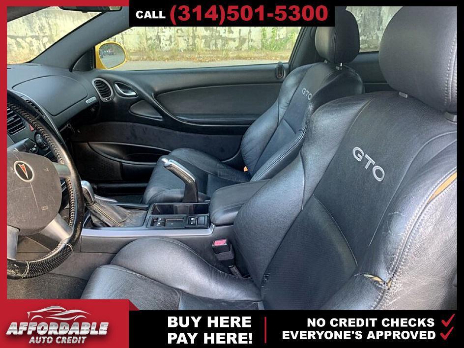 used 2004 Pontiac GTO car, priced at $11,995