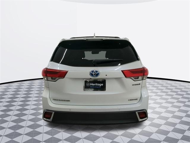 used 2019 Toyota Highlander Hybrid car, priced at $25,000