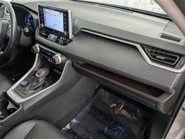 used 2021 Toyota RAV4 Hybrid car, priced at $30,500