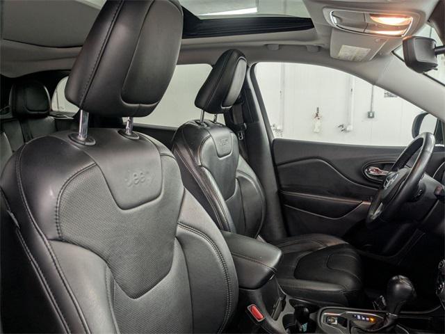 used 2021 Jeep Cherokee car, priced at $18,800