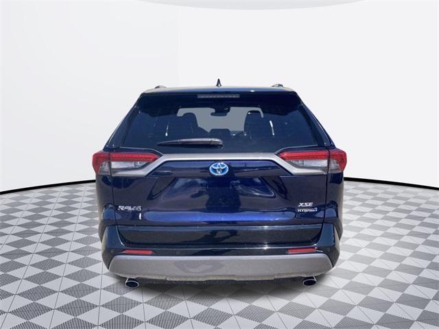 used 2021 Toyota RAV4 Hybrid car, priced at $28,000