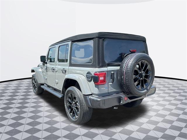 used 2021 Jeep Wrangler Unlimited 4xe car, priced at $36,500