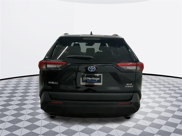 used 2021 Toyota RAV4 Hybrid car, priced at $35,000