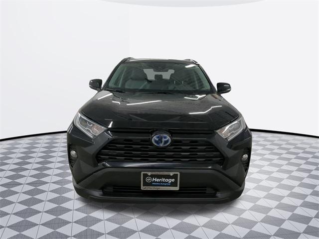 used 2021 Toyota RAV4 Hybrid car, priced at $35,000