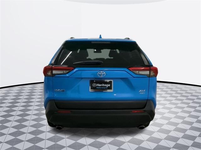 used 2021 Toyota RAV4 car, priced at $25,000