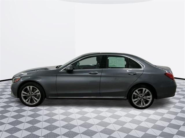 used 2021 Mercedes-Benz C-Class car, priced at $23,000