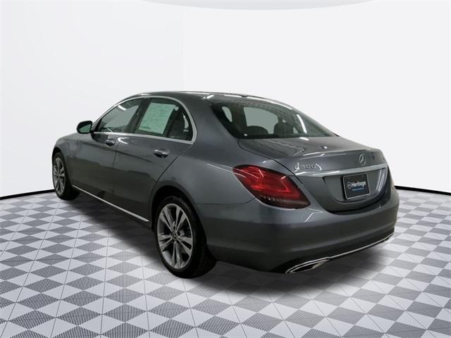 used 2021 Mercedes-Benz C-Class car, priced at $23,000