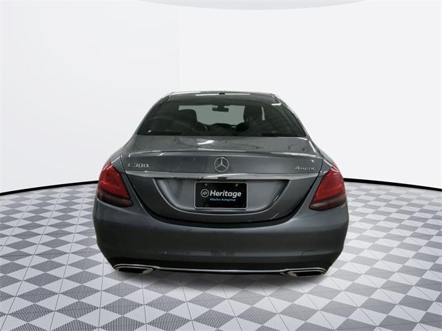 used 2021 Mercedes-Benz C-Class car, priced at $23,000