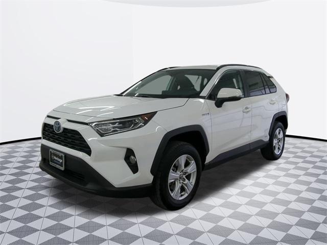 used 2021 Toyota RAV4 Hybrid car, priced at $30,000