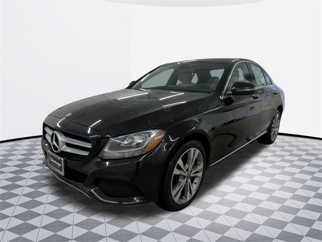 used 2018 Mercedes-Benz C-Class car, priced at $22,000