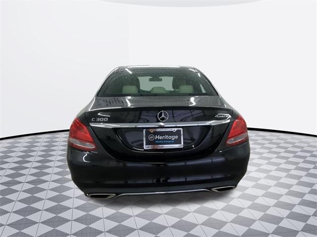 used 2018 Mercedes-Benz C-Class car, priced at $22,000